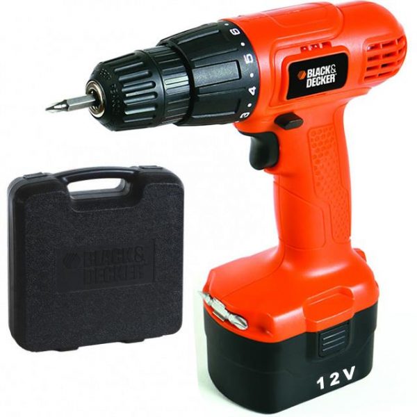 Black&Decker CD121K 12Volt/1.3Ah Ni-Cad Akülü Matkap